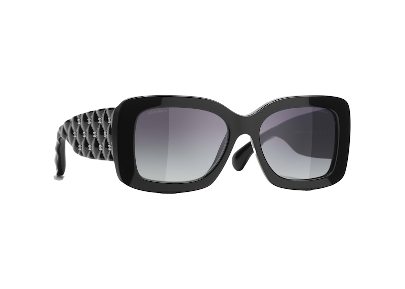 Buy Gafas de Sol Chanel Rectangulares Negras (5483 C760/S6)