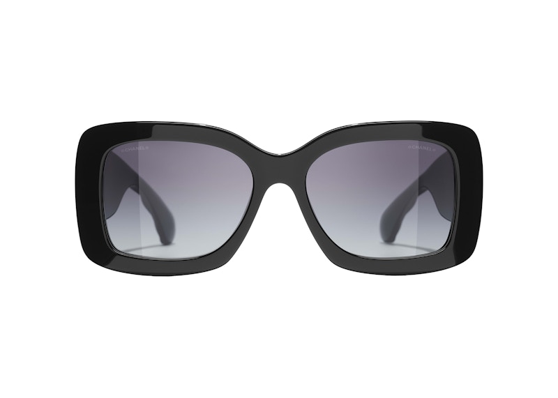 Order Gafas de Sol Chanel Rectangulares Negras (5483 C760/S6)