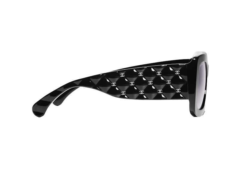 Lookbook Gafas de Sol Chanel Rectangulares Negras (5483 C760/S6)