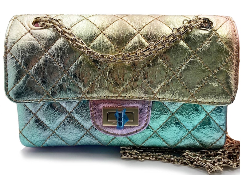 Chanel Reissue 2.55 Classic Double Flap Mini Rainbow