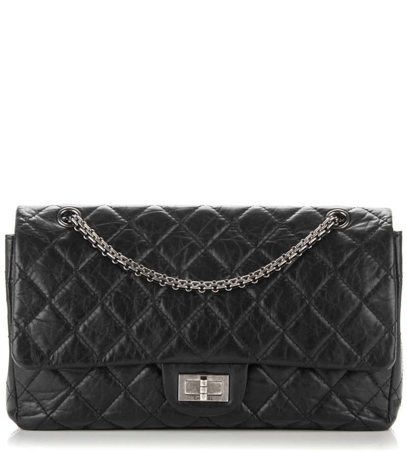 Chanel Reissue 2.55 Classic Double Flap Quilted 227 Black