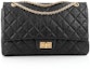 Buy Chanel Reissue 2.55 Classic Double Flap Quilted Aged Calfskin Gold-tone 227 Black