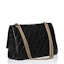 Order Chanel Reissue 2.55 Classic Double Flap Quilted Aged Calfskin Gold-tone 227 Black
