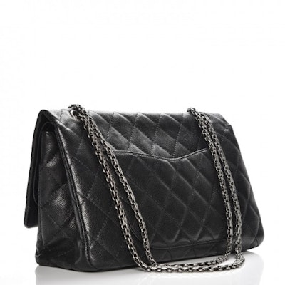 Chanel Reissue 2.55 Flap Quilted Diamond 227 Black Order Chanel Reissue 2.55 Flap Quilted Diamond 227 Black