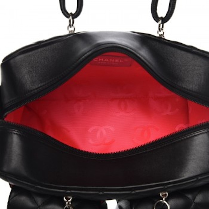 Chanel Reporter Cambon Ligne Quilted Black/White 圖 3