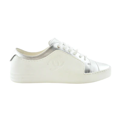 Chanel Rev Sneaker 'White Silver'