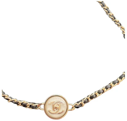 香奈兒圓形雙C標誌頸鍊 金/白 (ABA006) Order 香奈兒圓形雙C標誌頸鍊 金/白 (ABA006)