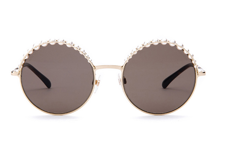 CHANEL Round Pearl White Series Sunglasses CH4234H-C395S5
