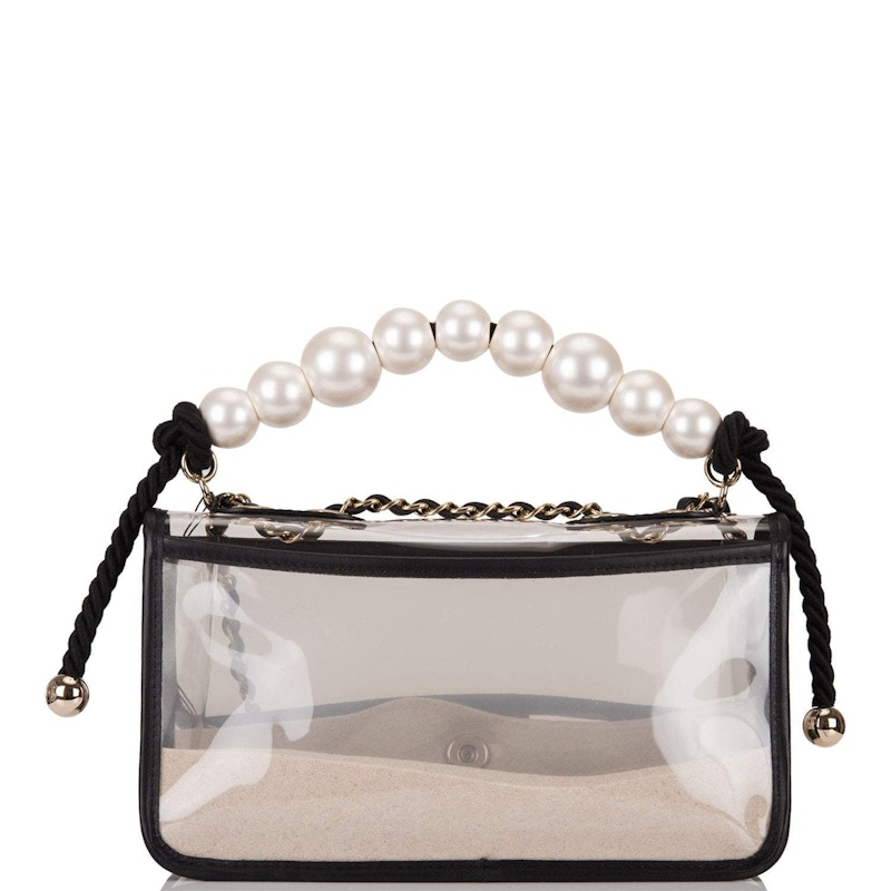 Chanel Sand By The Sea Flap Bag Pearl Clear 圖 2