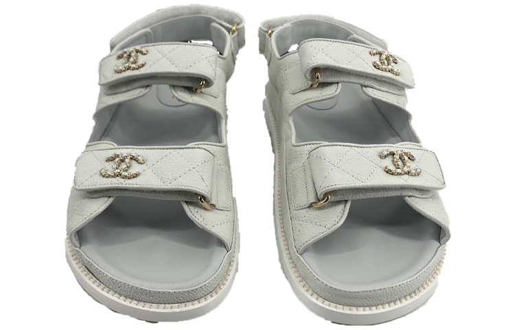 Chanel Slides 'Silver' 圖 2