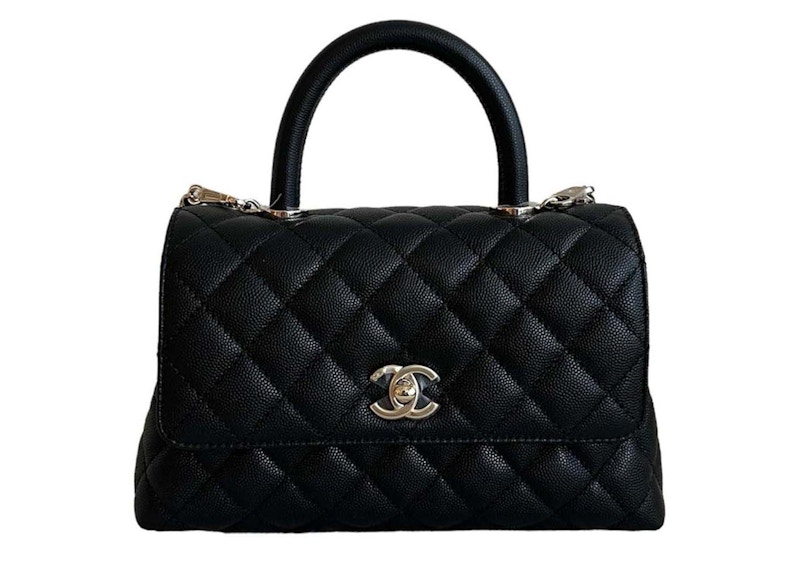 Chanel Small Coco Handbag Black (A92990)