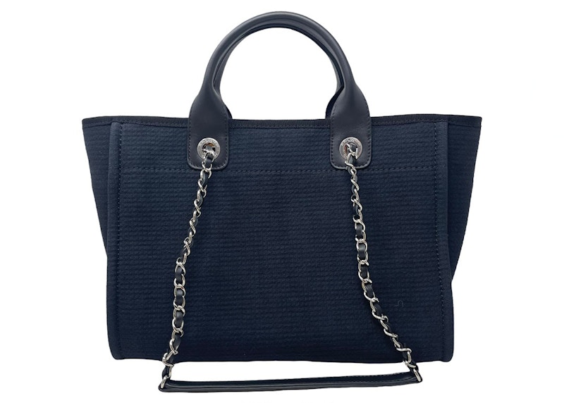 Order Bolso de Compras Chanel Deauville Pequeño Negro