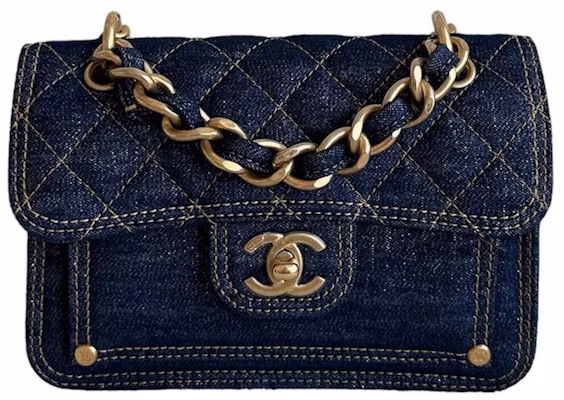 Chanel Small Denim Messenger Blue (AS4051) Buy Chanel Small Denim Messenger Blue (AS4051)