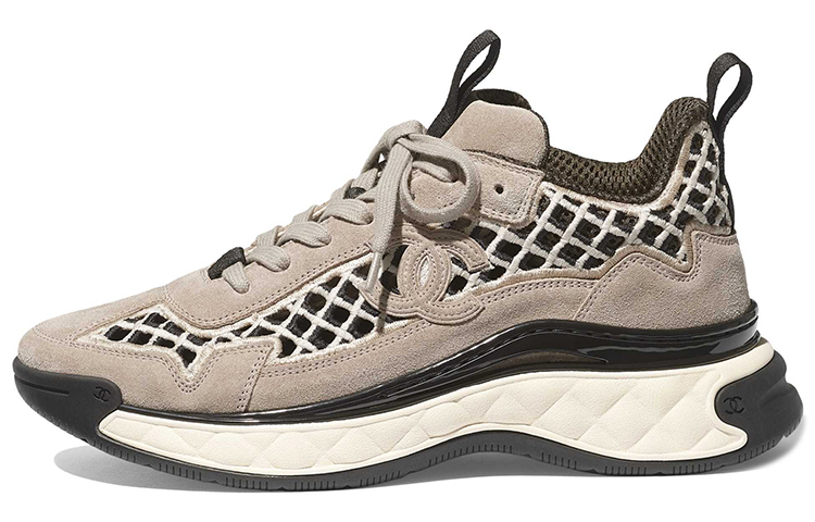 Chanel Sneaker 'Beige Embroidery'