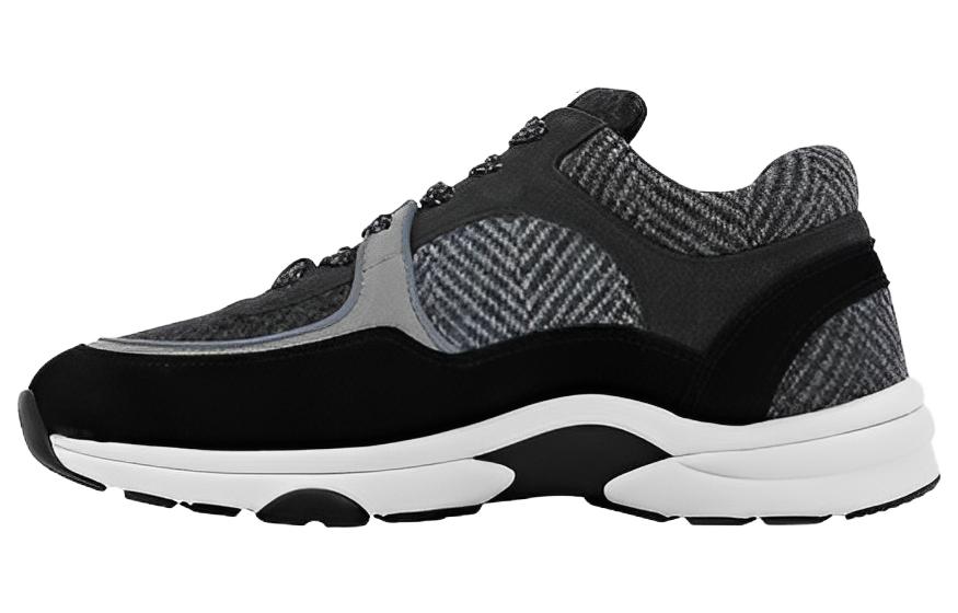 Buy Chanel Sneaker 'Black Grey Tweed' G39597-Y56185-K5060 Novelship