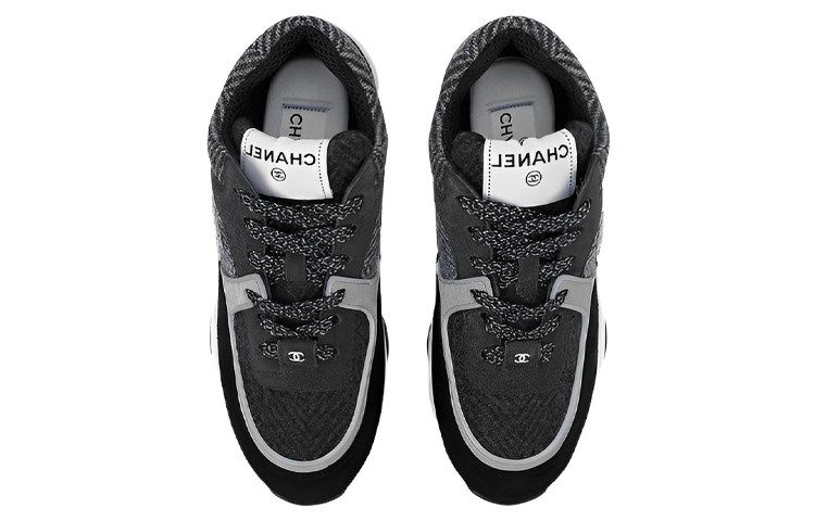 Lookbook 香奈儿运动鞋 '黑灰人字呢' G39597-Y56185-K5060