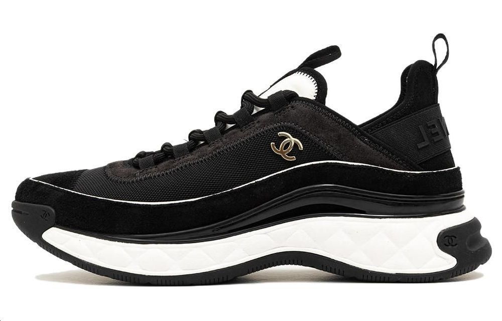 Buy Chanel Sneaker 'Black Leather' G39072-Y56144-94305