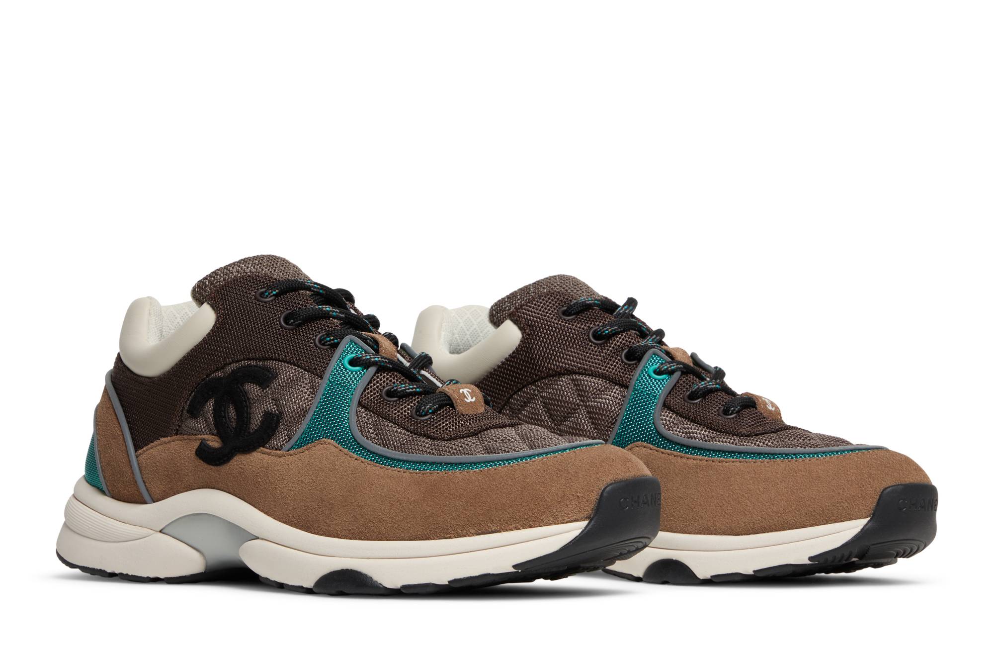 Chanel Sneaker 'Brown Green' 圖 8