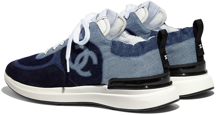 Chanel Sneaker 'Denim Blue' G37494-Y55237-K2847 Lookbook Chanel Sneaker 'Denim Blue' G37494-Y55237-K2847