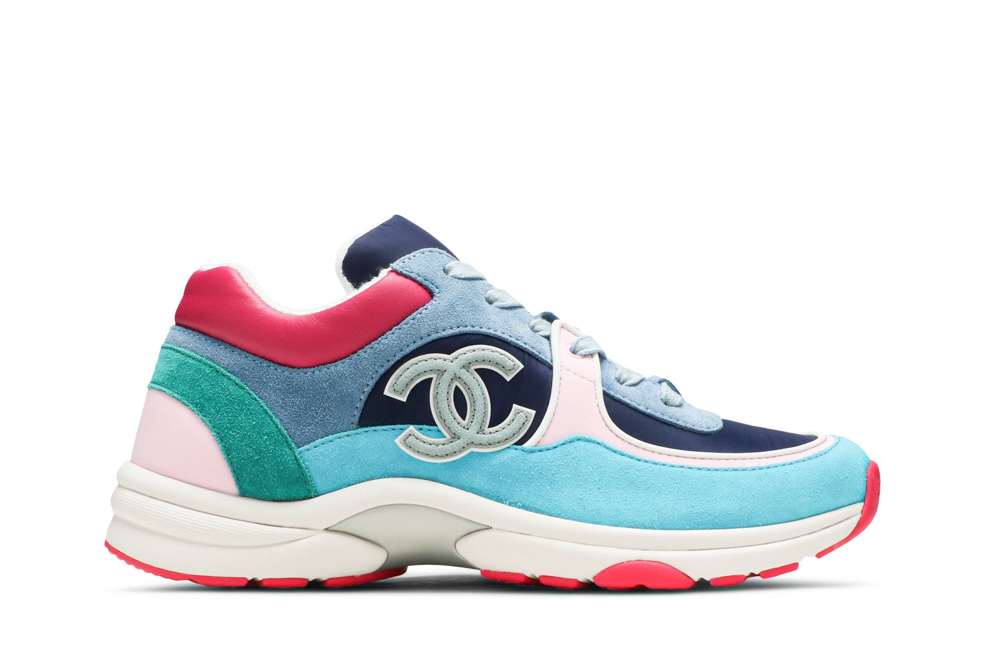 (Women) Chanel Sneaker 'Navy Turquoise'  G34360-Y53659-K2060