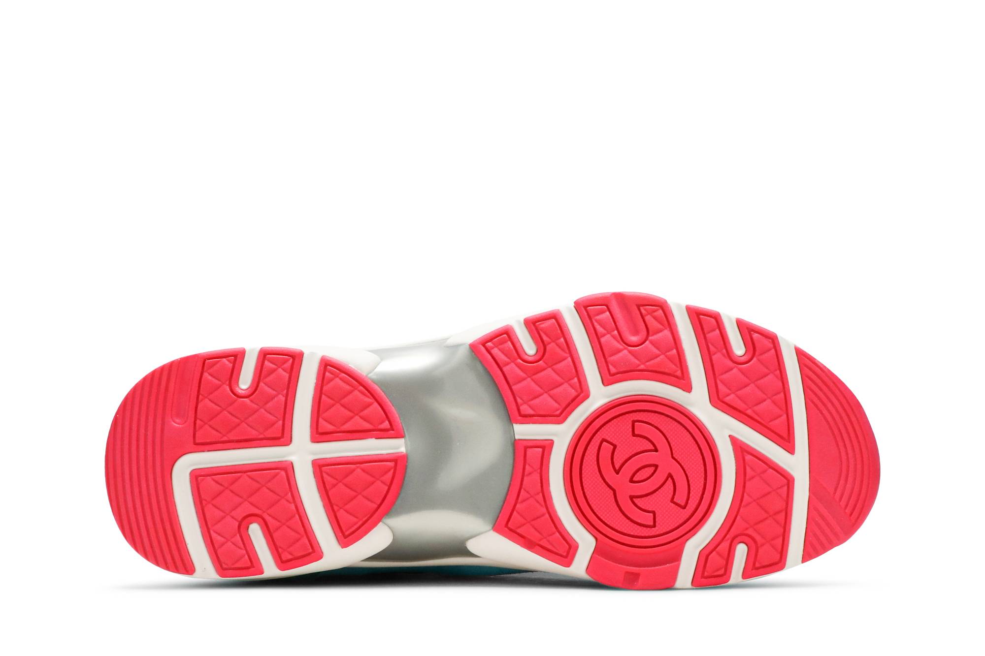 (W) Chanel Sneaker 'Navy Turquoise' 圖 4