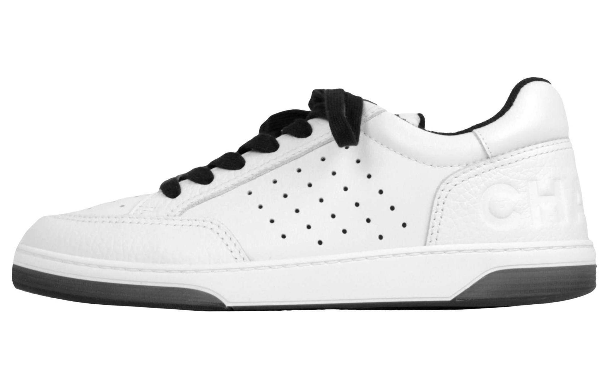 Buy Zapatillas Chanel 'Blanco Negro' G38809-Y55769-K3970