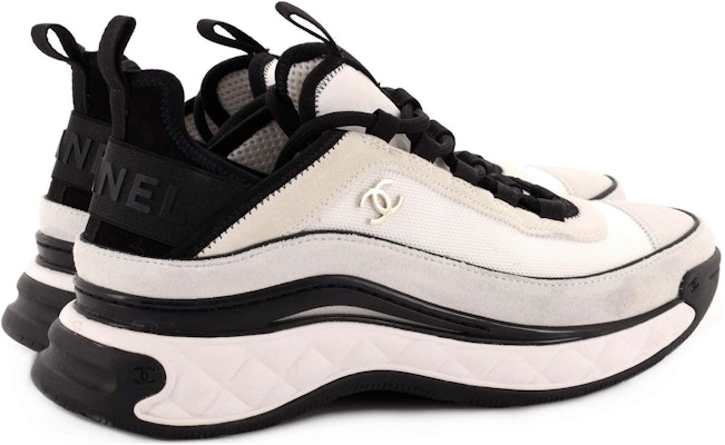 香奈兒運動鞋 '白色淺灰色' G39072-Y55826-K4283 Lookbook 香奈兒運動鞋 '白色淺灰色' G39072-Y55826-K4283