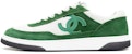 Chanel Sneaker Rendah '23P Putih Hijau' G39980-X56979-K5848