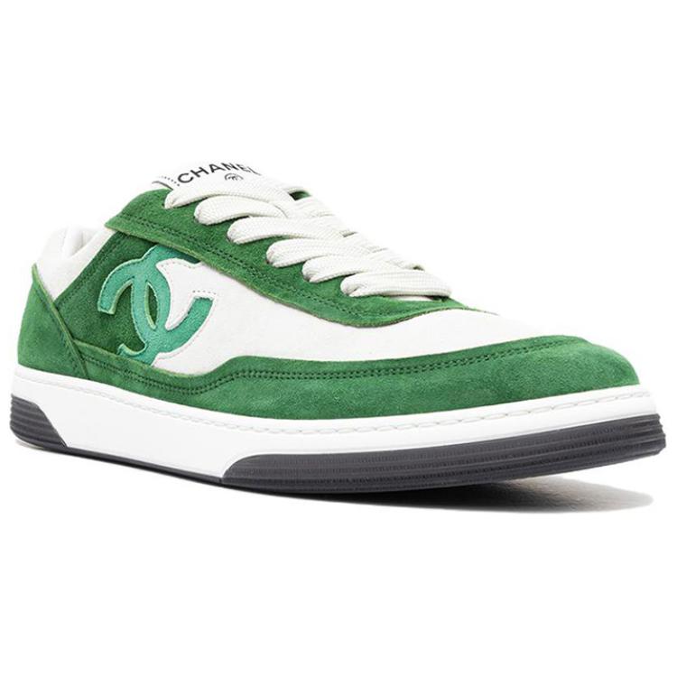 Lookbook 香奈儿低筒运动鞋 '23P 白绿' G39980-X56979-K5848