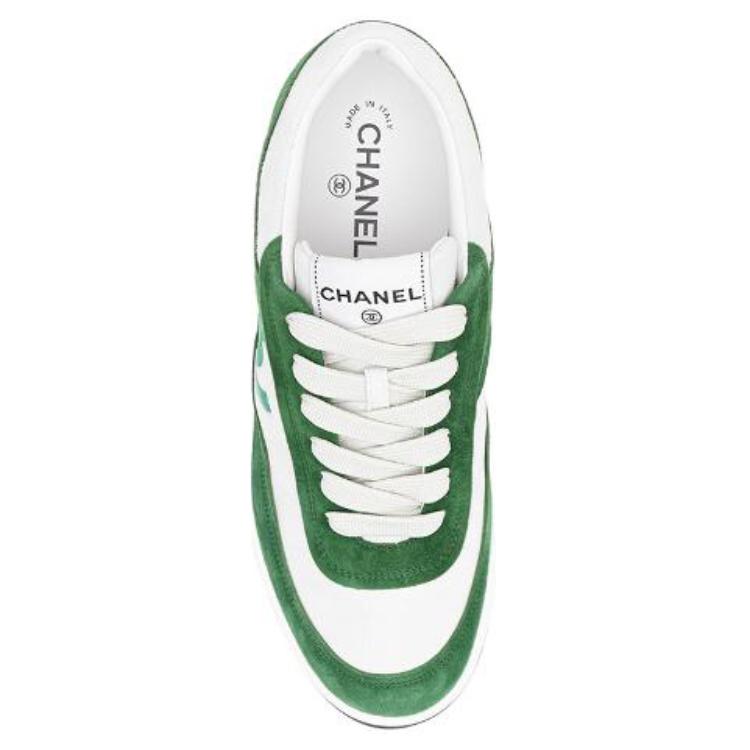 Purchase 香奈儿低筒运动鞋 '23P 白绿' G39980-X56979-K5848