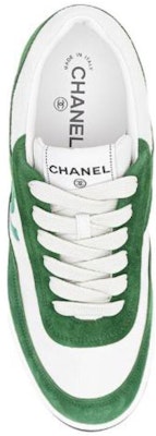 Chanel Sneaker Rendah '23P Putih Hijau' G39980-X56979-K5848 Purchase Chanel Sneaker Rendah '23P Putih Hijau' G39980-X56979-K5848