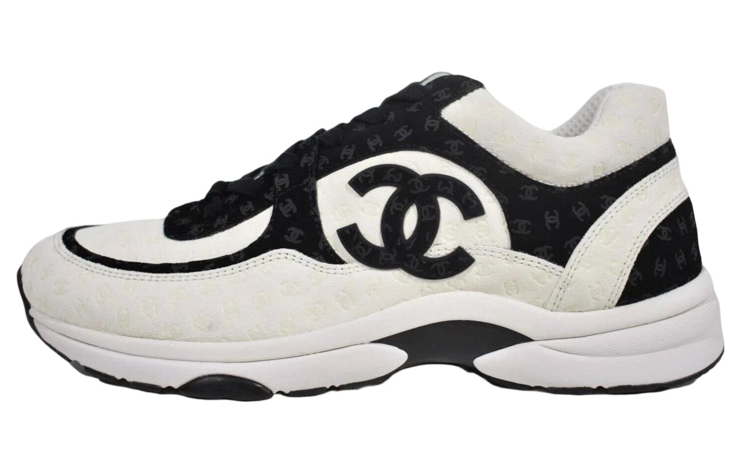 Chanel Sneaker Low 'Black and White Print'