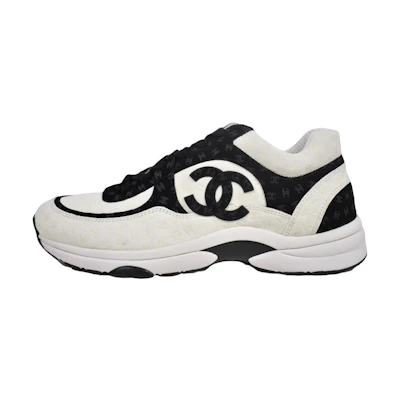 Chanel Sneaker Low 'Black and White Print'