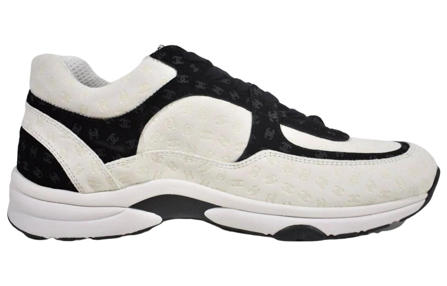 Chanel Sneaker Low 'Black and White Print' 圖 2