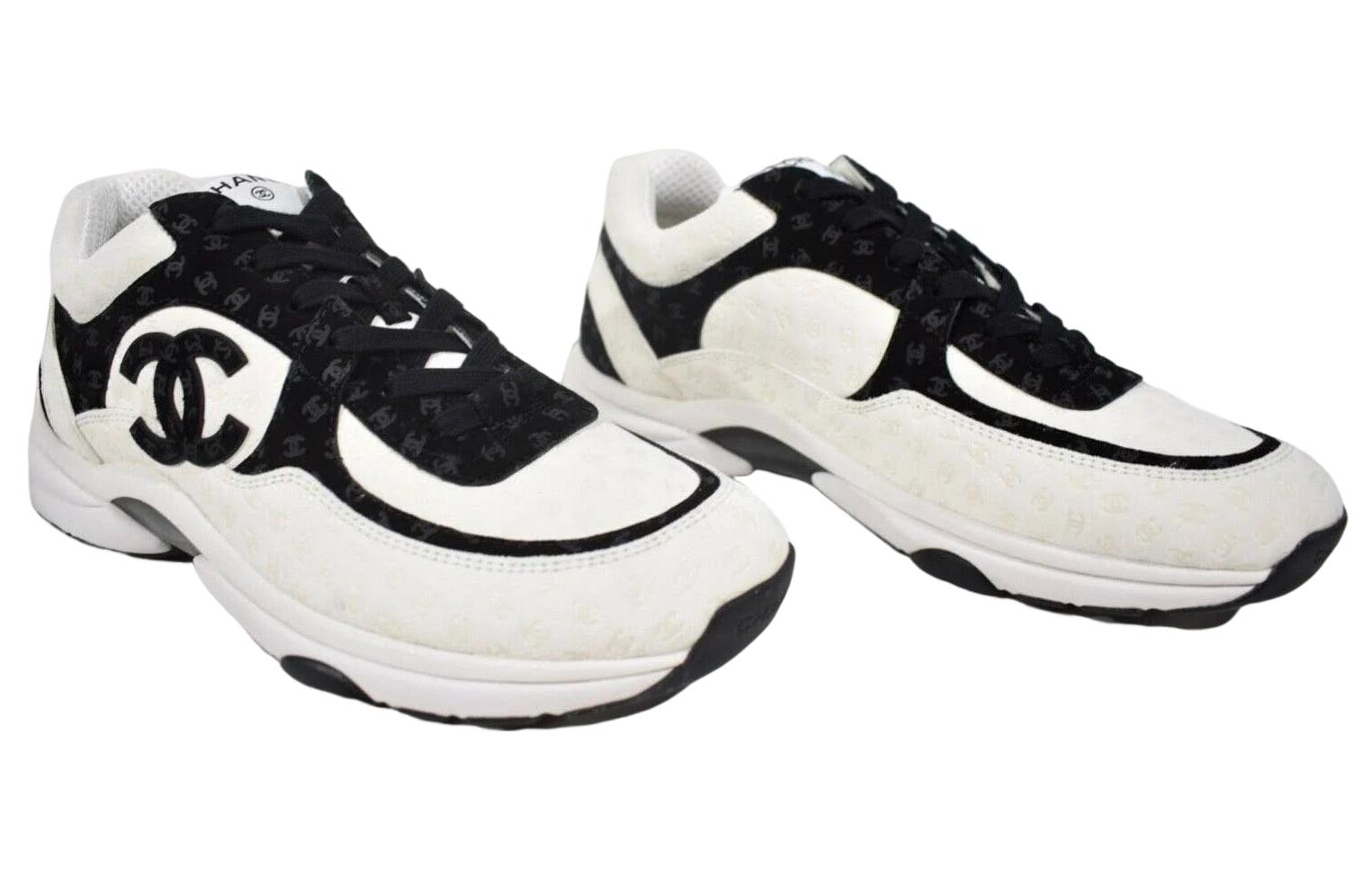 Chanel Sneaker Low 'Black and White Print' 圖 3