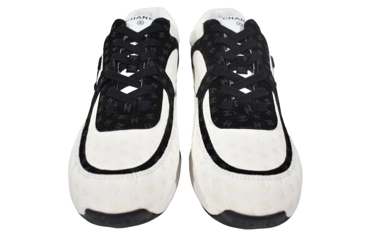 Chanel Sneaker Low 'Black and White Print' 圖 4