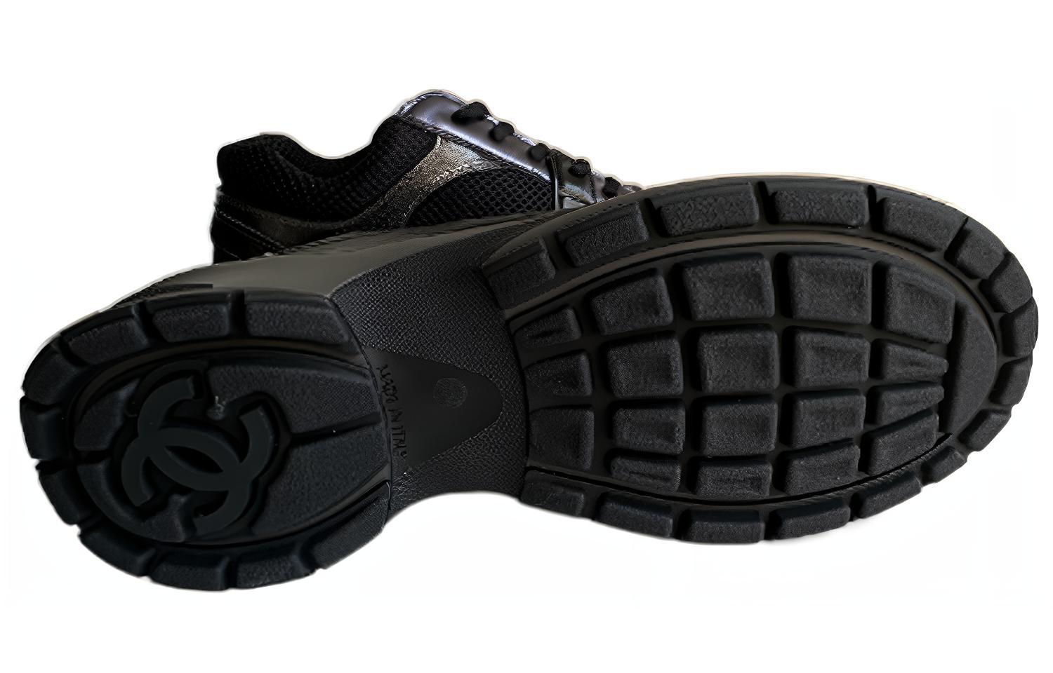 Shop Zapatillas Chanel Bajas 'Black King'. G45078-B13309-94305
