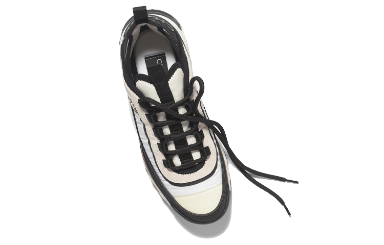 Chanel Sneaker Low 'CC Logo Laces - Black White' 圖 4