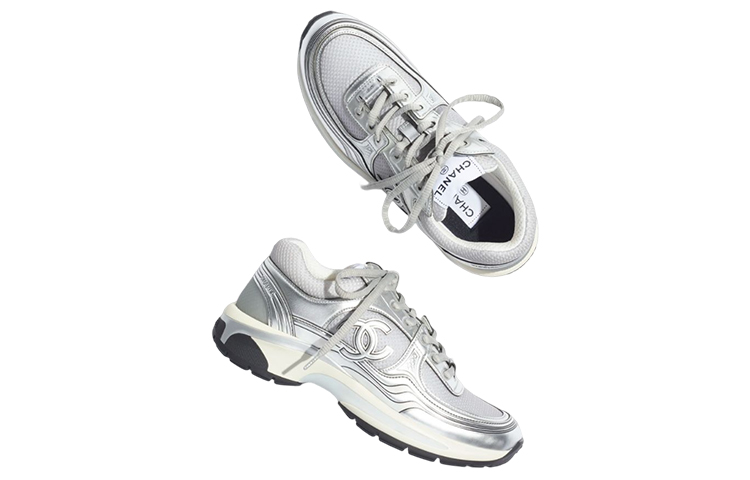 Chanel Sneaker Low 'Silver Grey' 圖 5