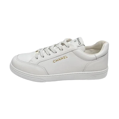 Chanel Sneaker Low White 'CMFTable Fashion Strap'