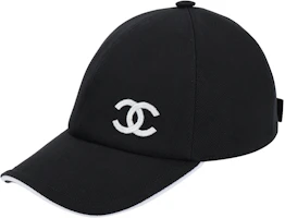 CHANEL Spring/Summer 25P Embroidered Logo Black Cap - Unisex Couple Style AAA583B18528NAFWB CHANEL Spring/Summer 25P Embroidered Logo Black Cap - Unisex Couple Style AAA583B18528NAFWB