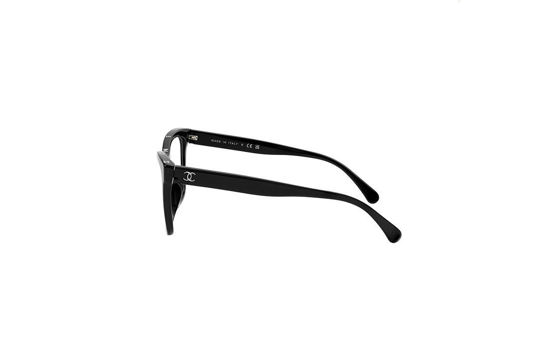 CHANEL Square Acetate Eyeglasses Black Unisex Optical Frame Asian Fit CH3392A-C501 圖 3