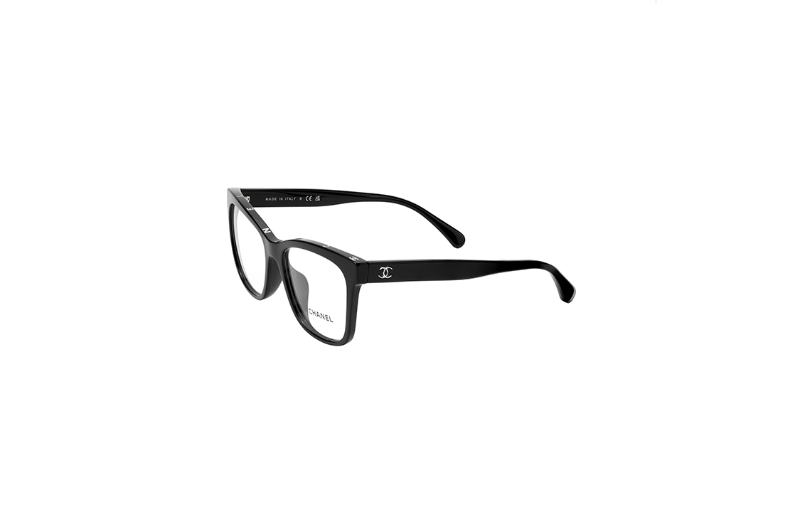 CHANEL Square Acetate Eyeglasses Black Unisex Optical Frame Asian Fit CH3392A-C501 圖 4