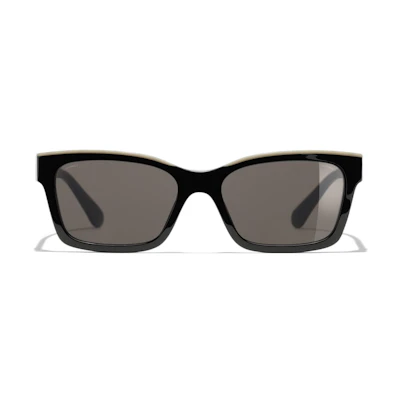 CHANEL Square Fashion Unisex Sunglasses Trendy Casual Frame情侣款 CH5417A C5343