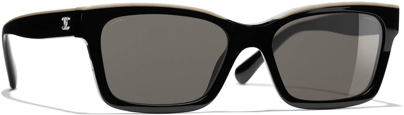 CHANEL Square Fashion Unisex Sunglasses Trendy Casual Frame情侣款 CH5417A C5343 Lookbook CHANEL Square Fashion Unisex Sunglasses Trendy Casual Frame情侣款 CH5417A C5343