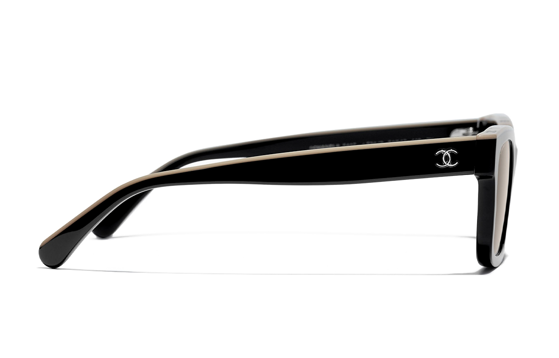 Shop CHANEL Square Fashion Unisex Sunglasses Trendy Casual Frame情侣款 CH5417A C5343