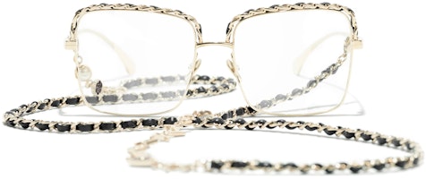 CHANEL Square Retro Fashion Optical Glasses Unisex Couple Frame CH2206Q-C395 CHANEL Square Retro Fashion Optical Glasses Unisex Couple Frame CH2206Q-C395