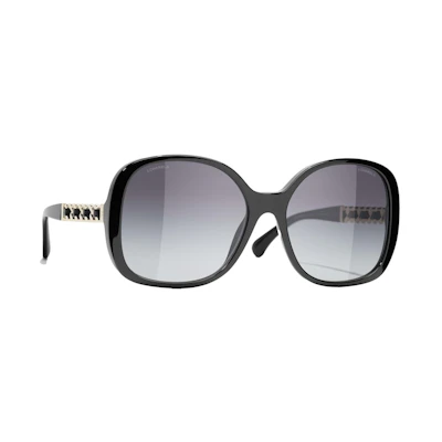 Chanel Square Sunglasses Black (5470Q C622/S6)
