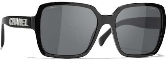 Chanel Square Sunglasses Black/Grey (5408 1026/S4) Chanel Square Sunglasses Black/Grey (5408 1026/S4)