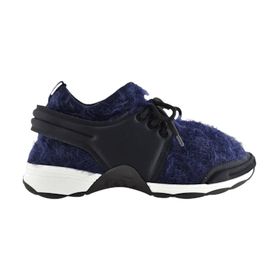 Chanel Stretch Fabric Sneaker 'Navy Black'